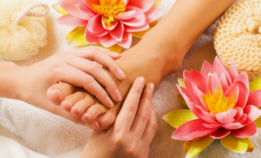 Fußreflexzonenmassage